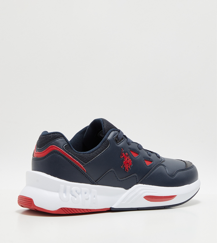 VICE 3PR Logo Detail Lace-Up Sneakers