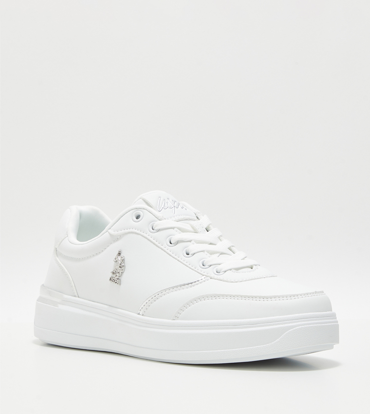 Buy U.S. Polo Assn. 3F ALKAZ 3PR Low Top Sneakers In White | 6thStreet ...