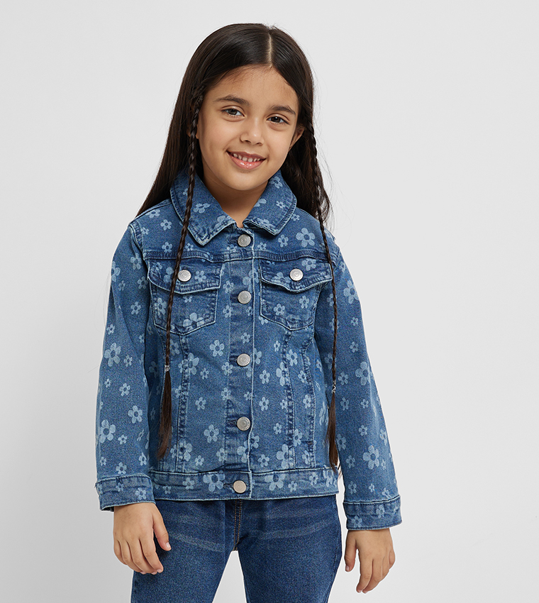 Denim jacket store for girls price