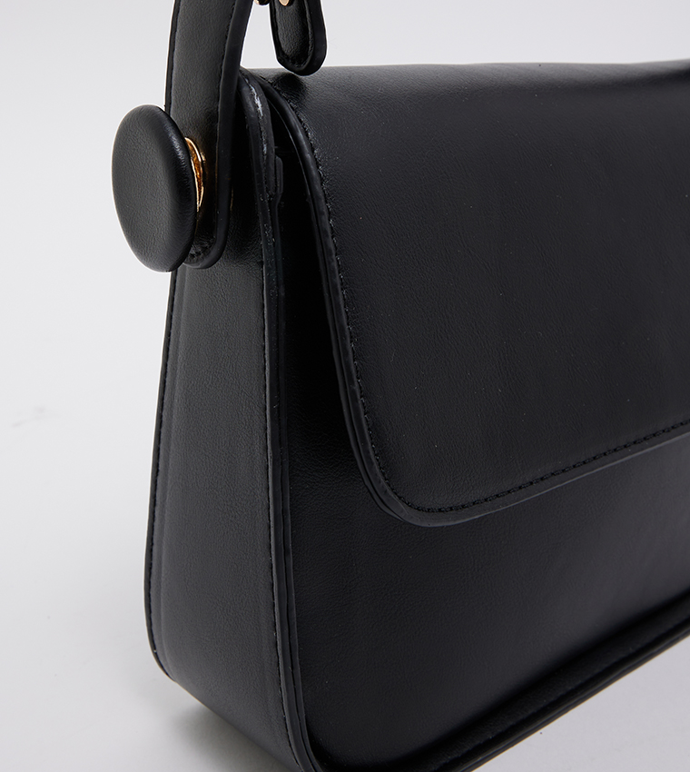 Flap Closure Crossbody Bag