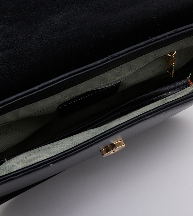 Flap Closure Crossbody Bag
