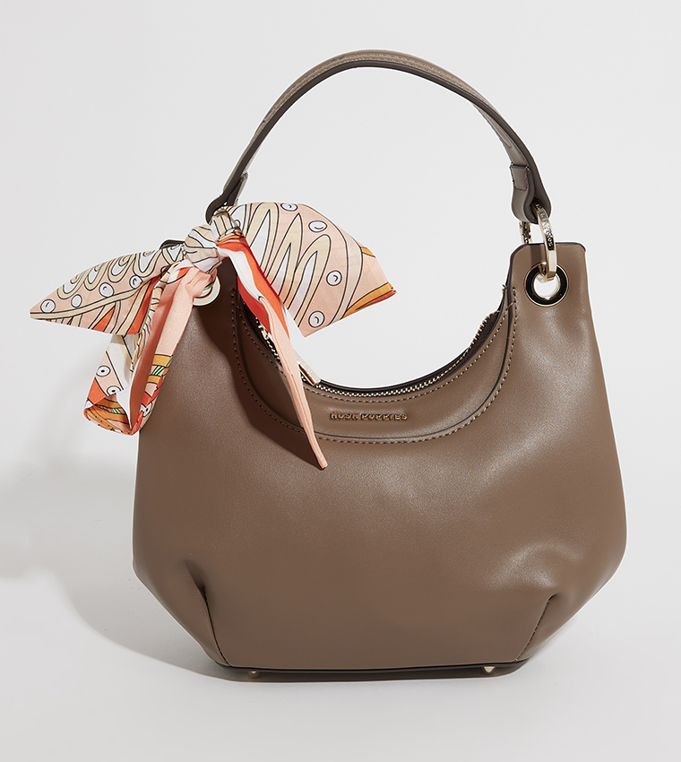 Buy Hush Puppies BRANTLEY Logo Detail Hobo Bag In Brown