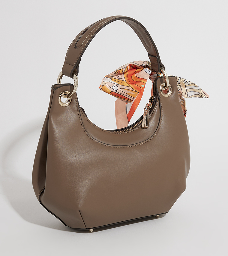 ★TOUT Y EST★ Logo Pointon Hobo Bag Brown JB899612 HN3A3A32 Belt Hobo Bag — Tan – La Garçonne