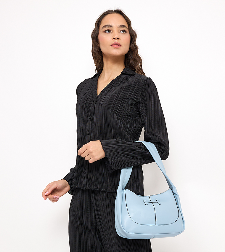 SAYLOR Textured Shoulder Bag