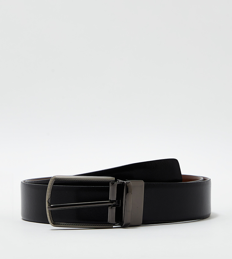 Reversible Leather Belt