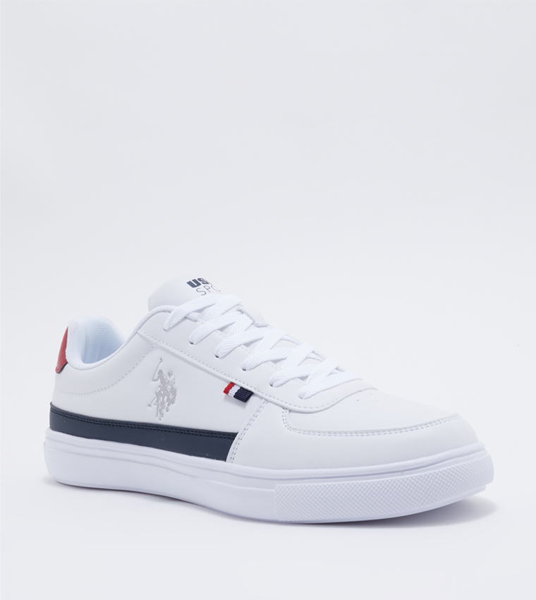 3W NEDVED 3PR Logo Detail Lace-Up Sneakers