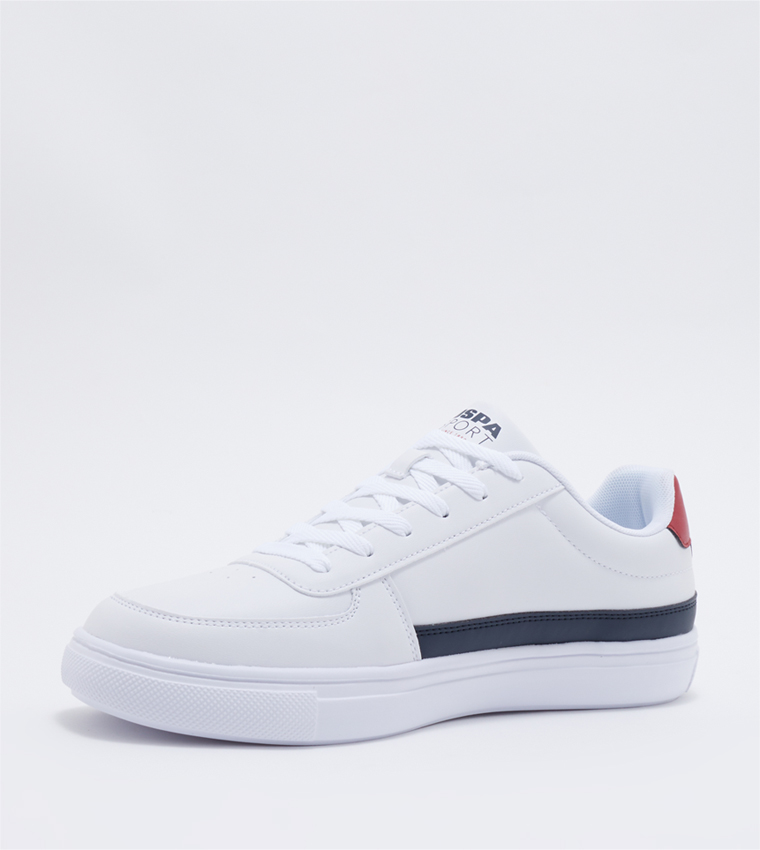 3W NEDVED 3PR Logo Detail Lace-Up Sneakers