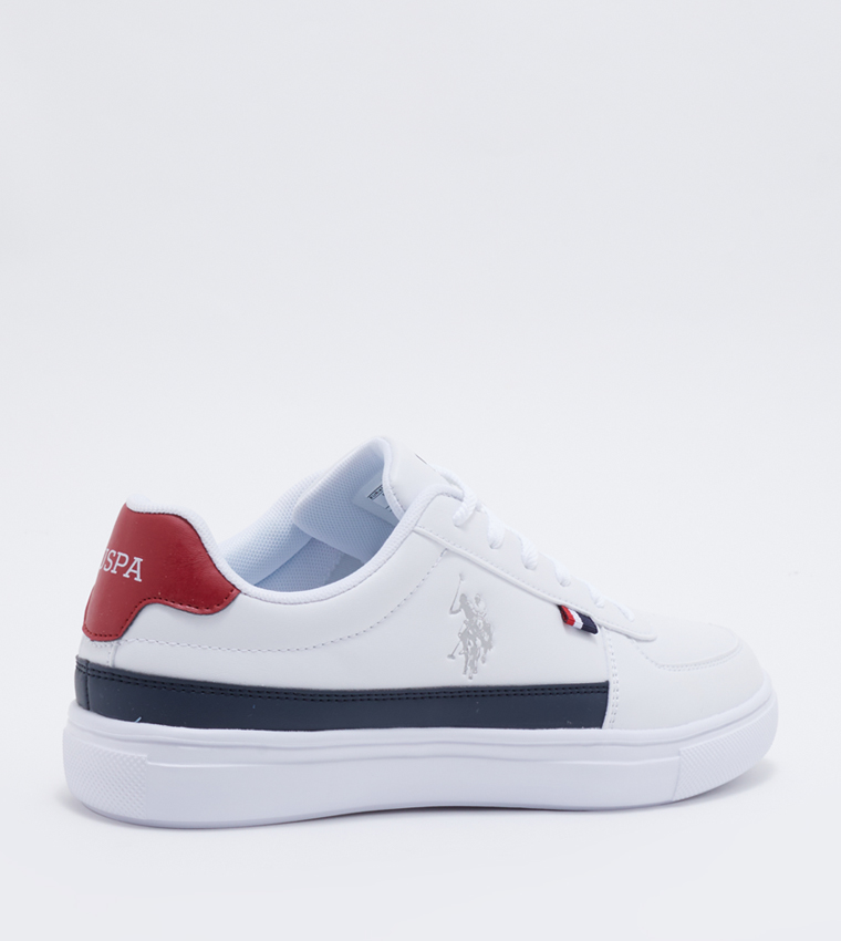 3W NEDVED 3PR Logo Detail Lace-Up Sneakers