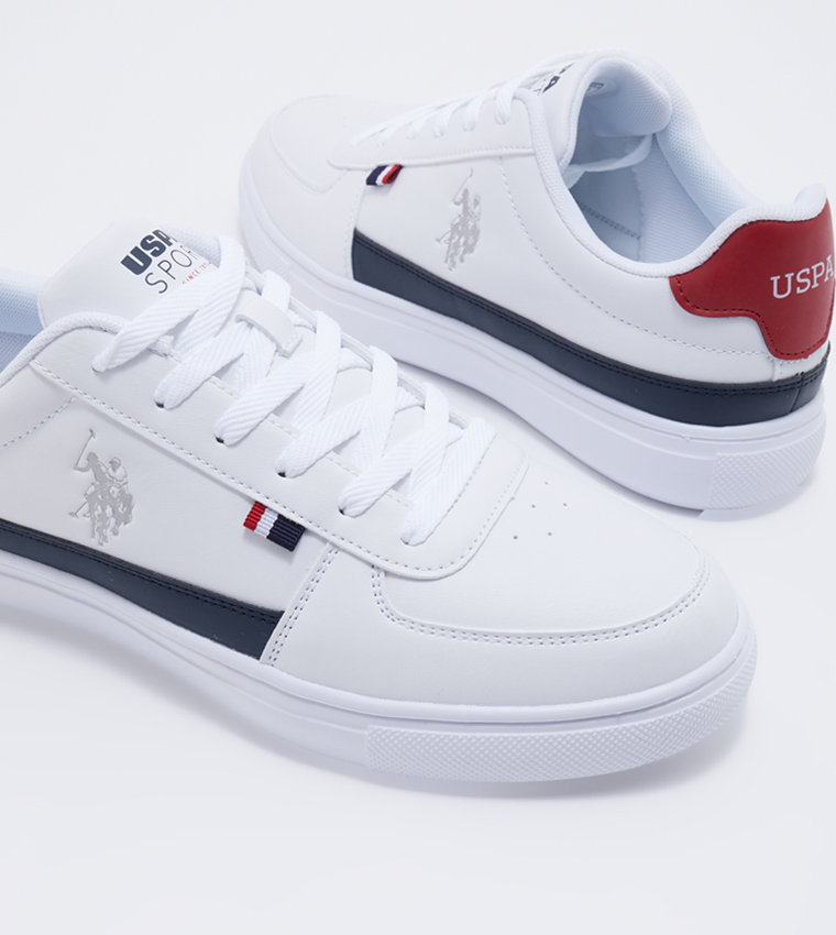 3W NEDVED 3PR Logo Detail Lace-Up Sneakers
