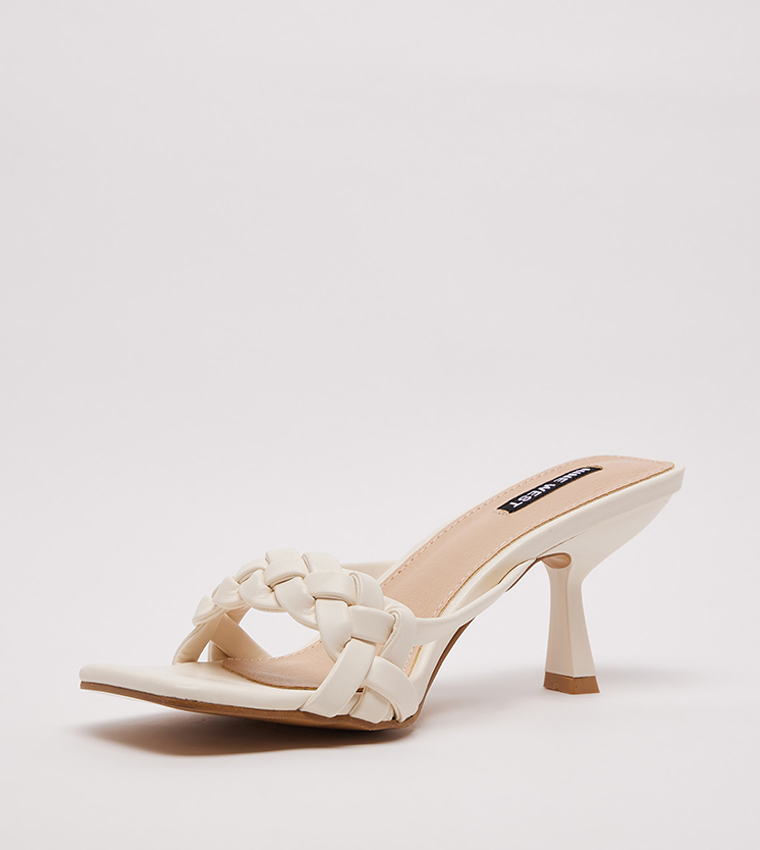 D-SONEA2 Square Toe Heel Sandals