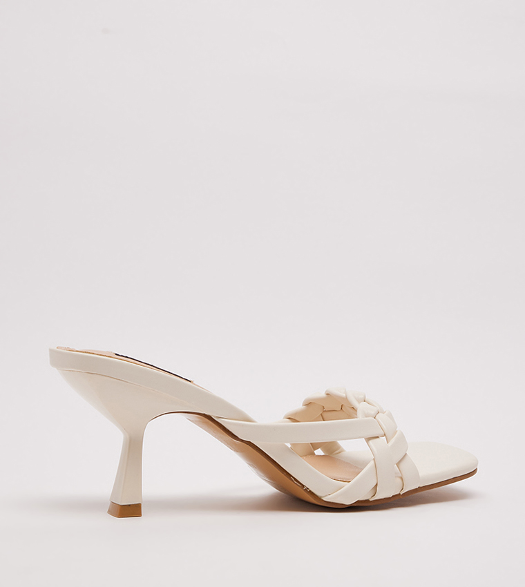 D-SONEA2 Square Toe Heel Sandals
