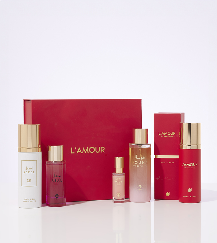 L'amourgift Set (Set of 4) & L'amour All Over Spray (100ml) by Niran