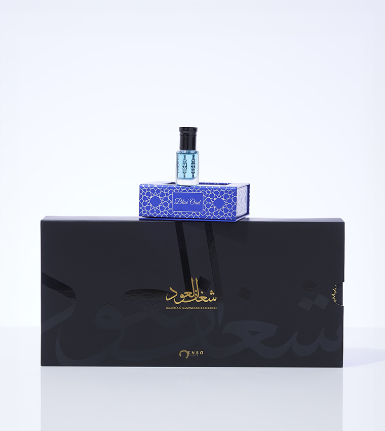 Shaghaf Al Oud Luxurious Agarwood Collection by Abdulaziz, Blue Oud (6ml)