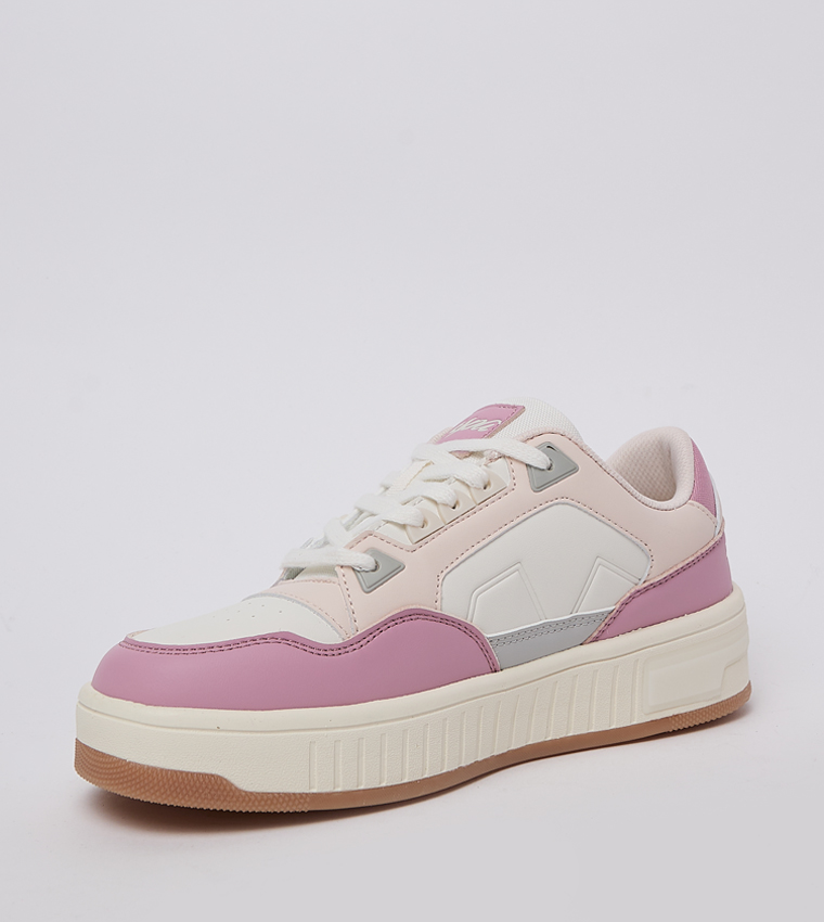 CYPHER Color Block Low-Top Sneakers