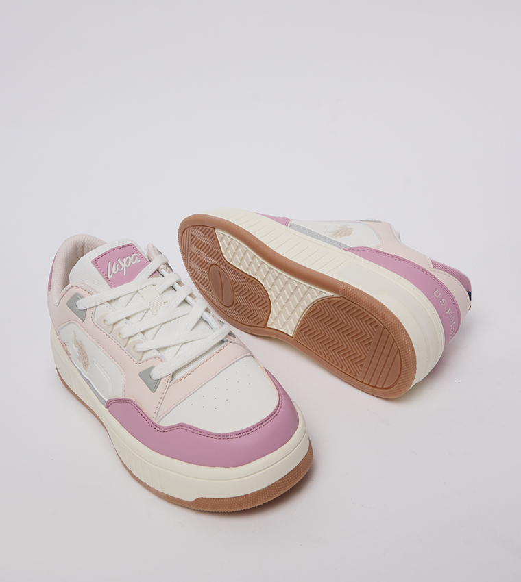 CYPHER Color Block Low-Top Sneakers