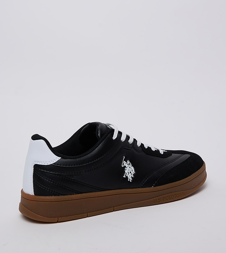 VALE GLM Logo Detail Low-Top Sneakers