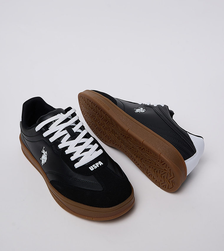 VALE GLM Logo Detail Low-Top Sneakers