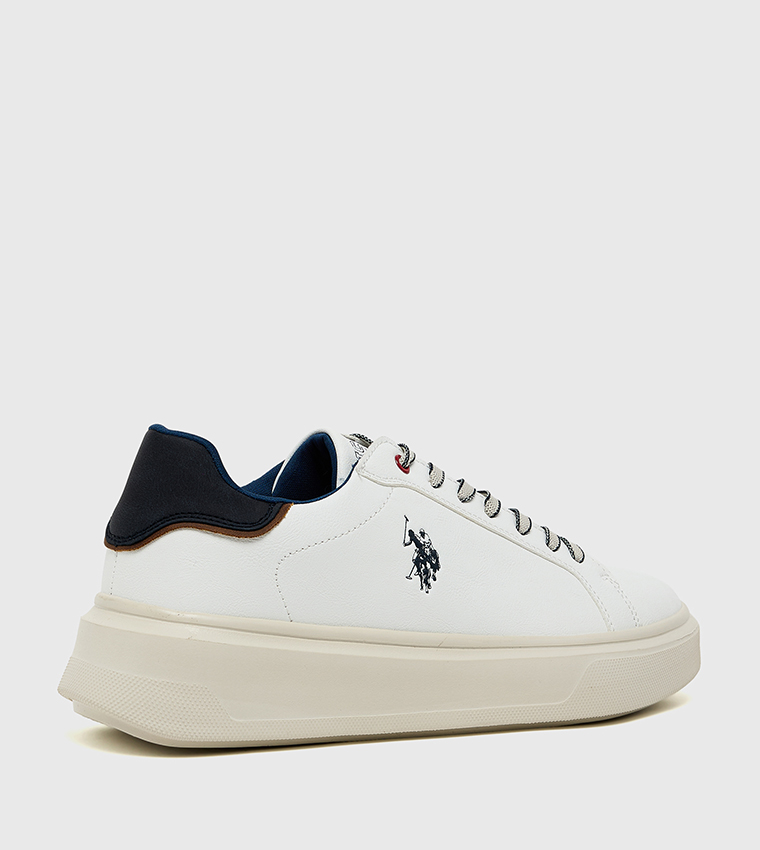 سنيكرز رجالي بشعار ورباط 