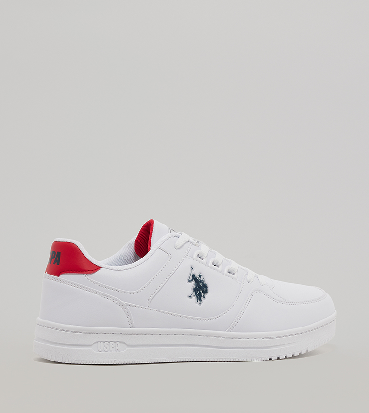 DENNIS Logo Detail Lace-Up Sneakers
