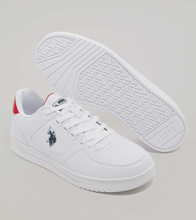 DENNIS Logo Detail Lace-Up Sneakers