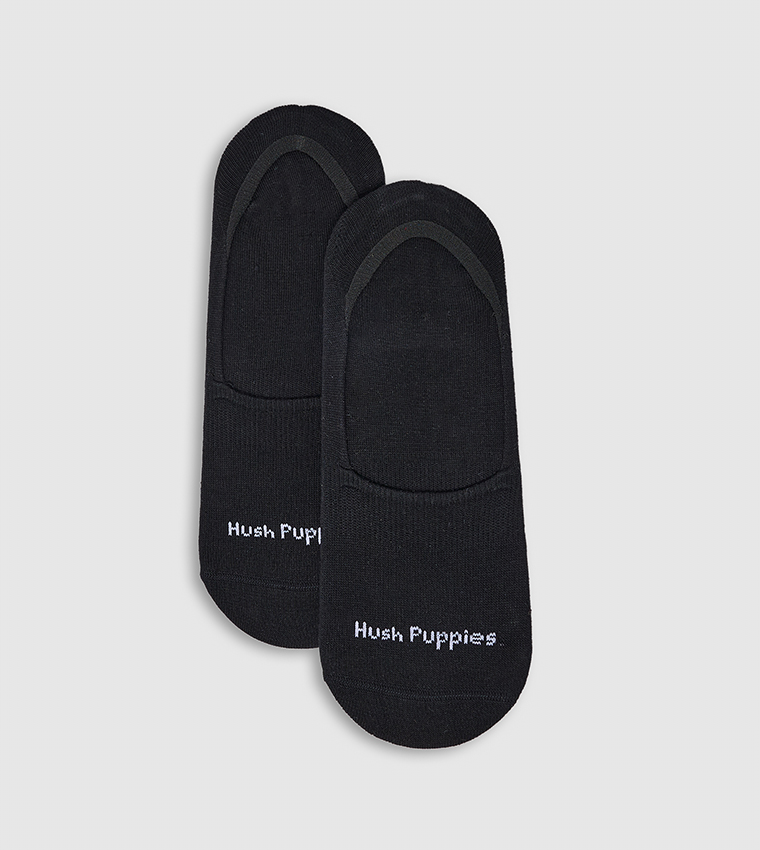 Pack of 3 Logo Printed No Show Socks