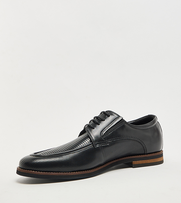 MAJE Textured Lace-Up Formal Shoes