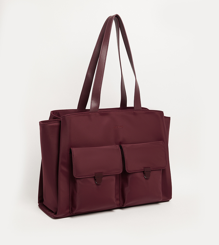 Logo Detail Tote Bag