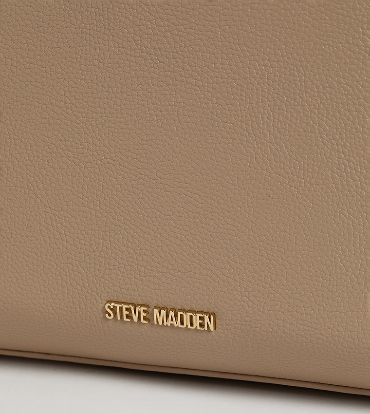 Textured Satchel Bag