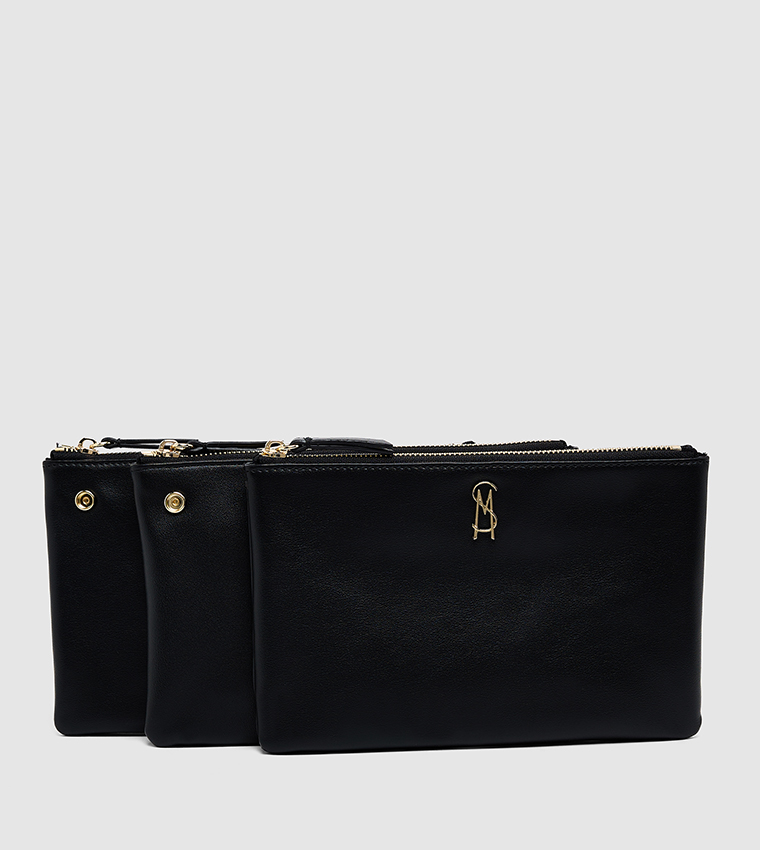 Textured Zip-Closure Crossbody Bag