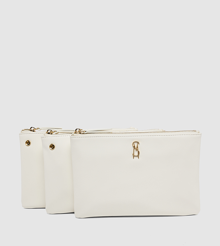 Textured Zip-Closure Crossbody Bag