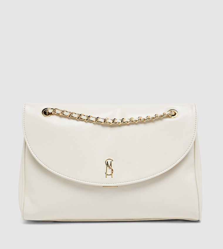 Monogram Flap Shoulder Bag