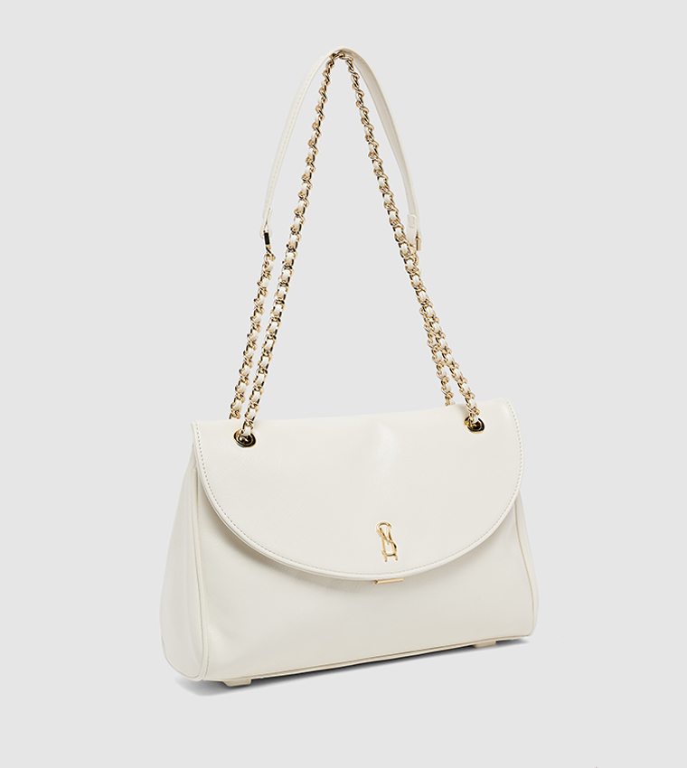 Monogram Flap Shoulder Bag
