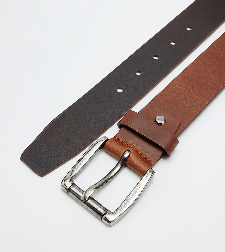 Buckle Leather Belt