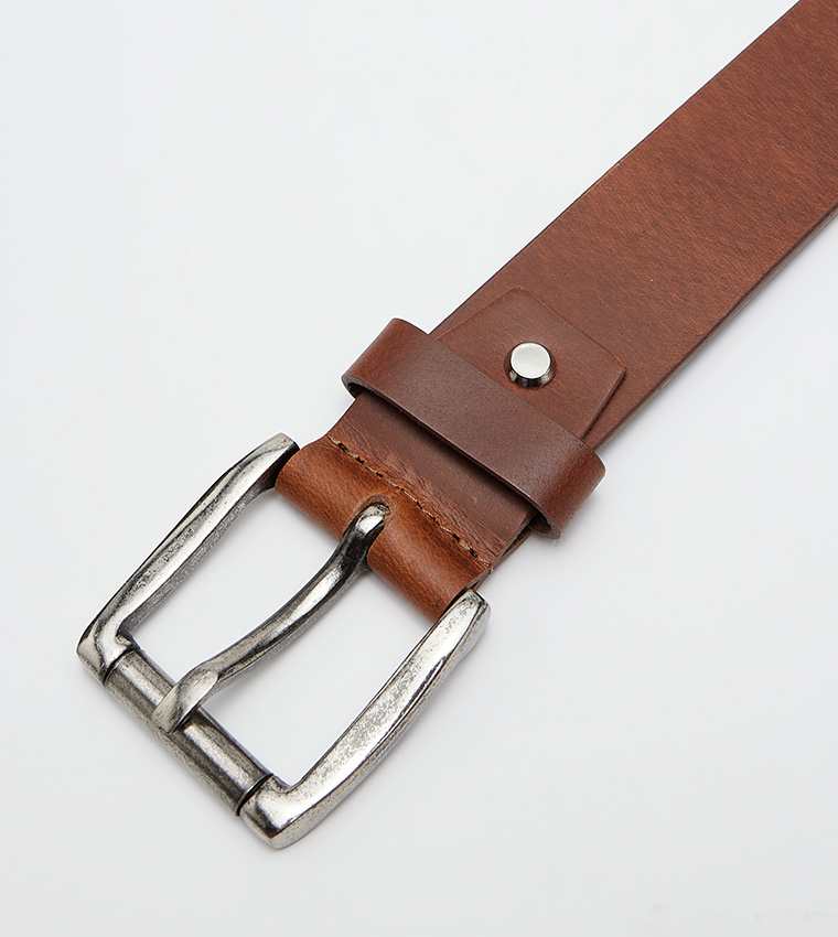 Buckle Leather Belt