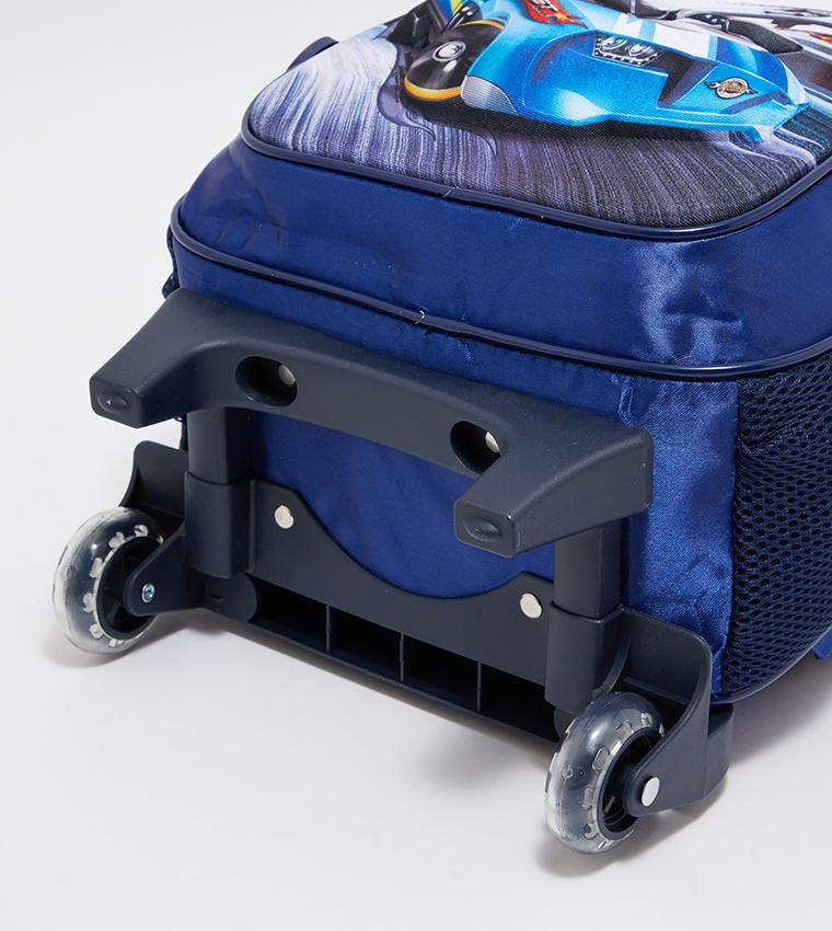 Printed Trolley Backpack