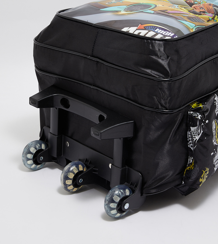 Printed Trolley Backpack