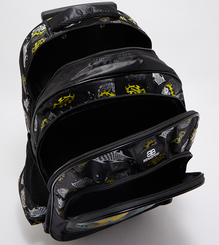 Printed Trolley Backpack