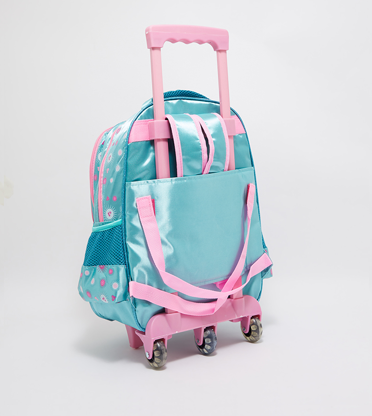 Printed Trolley Backpack