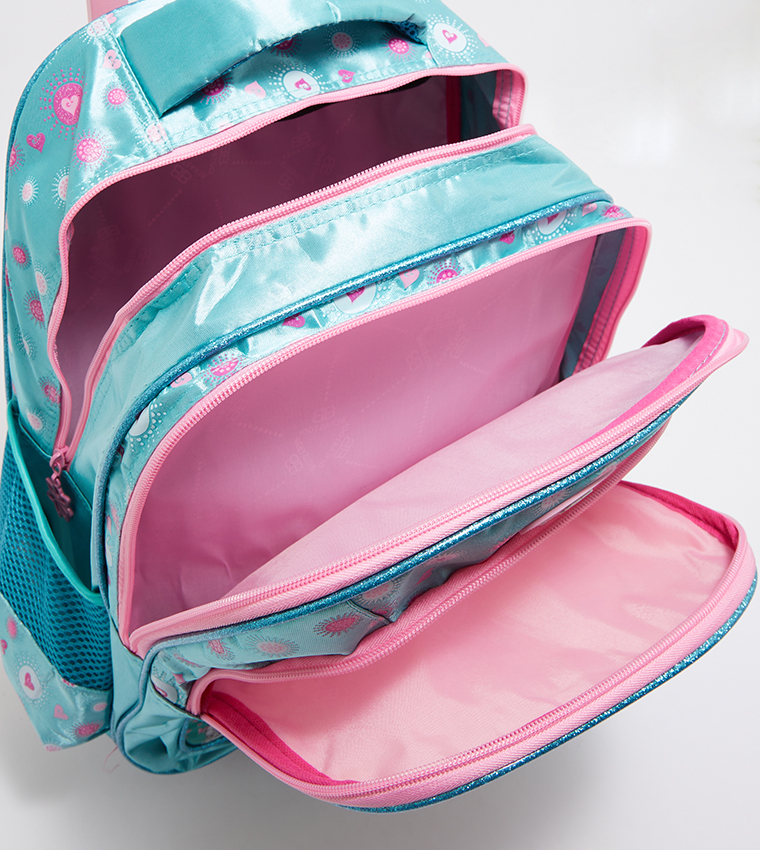 Printed Trolley Backpack