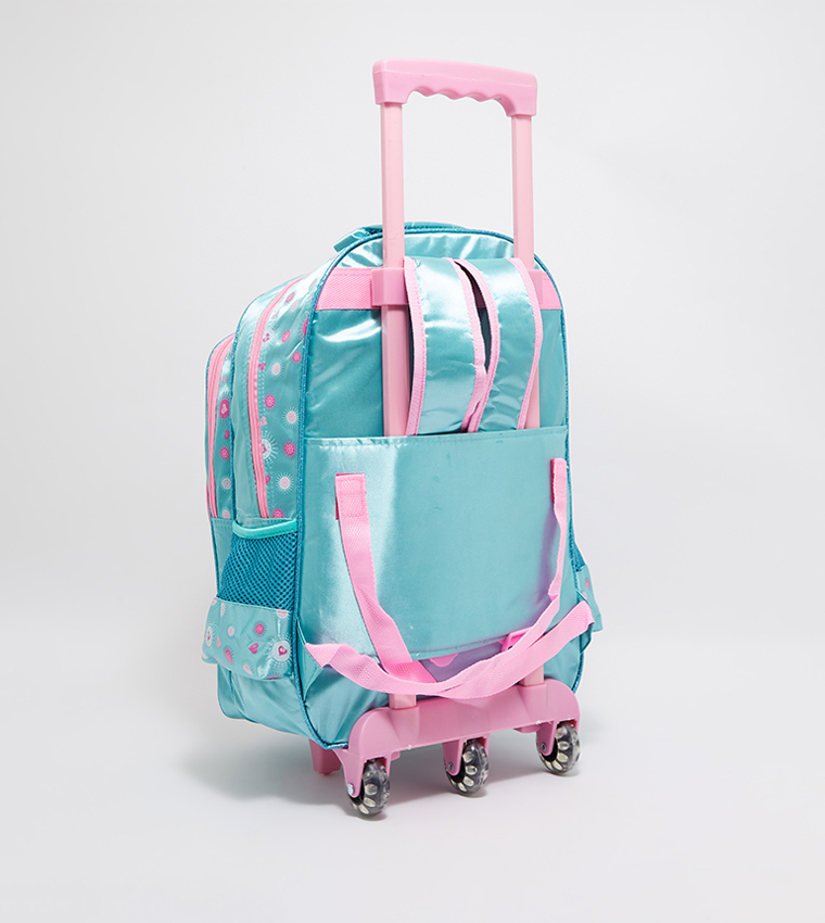 Printed Trolley Backpack