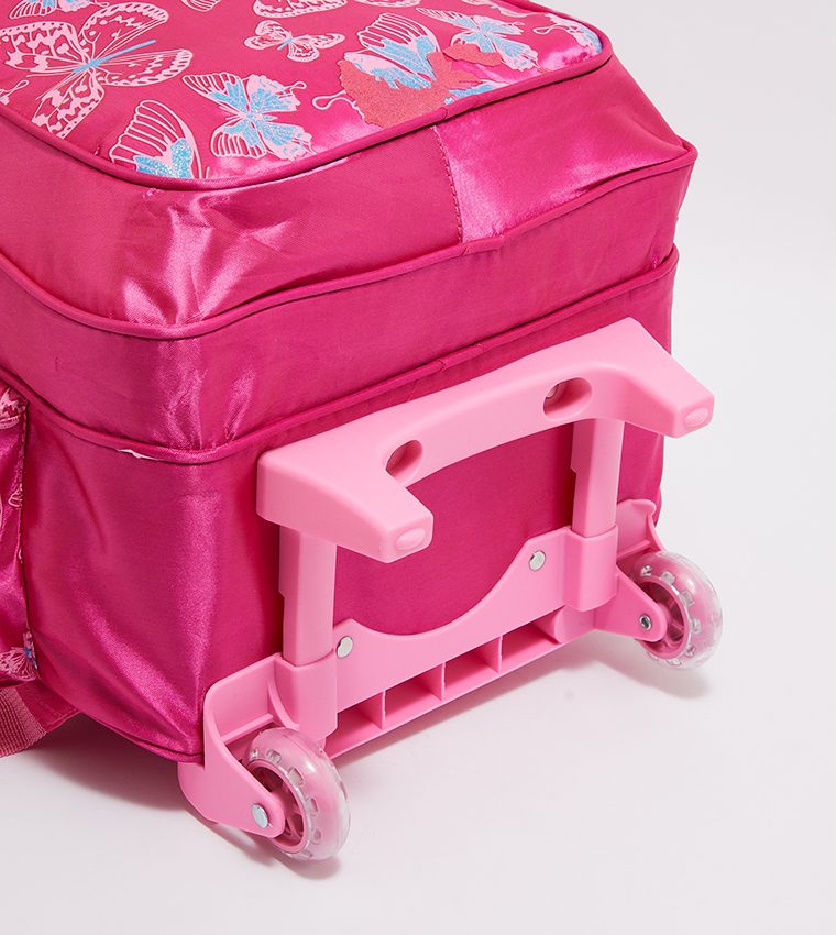 Box type trolley school bag hot sale