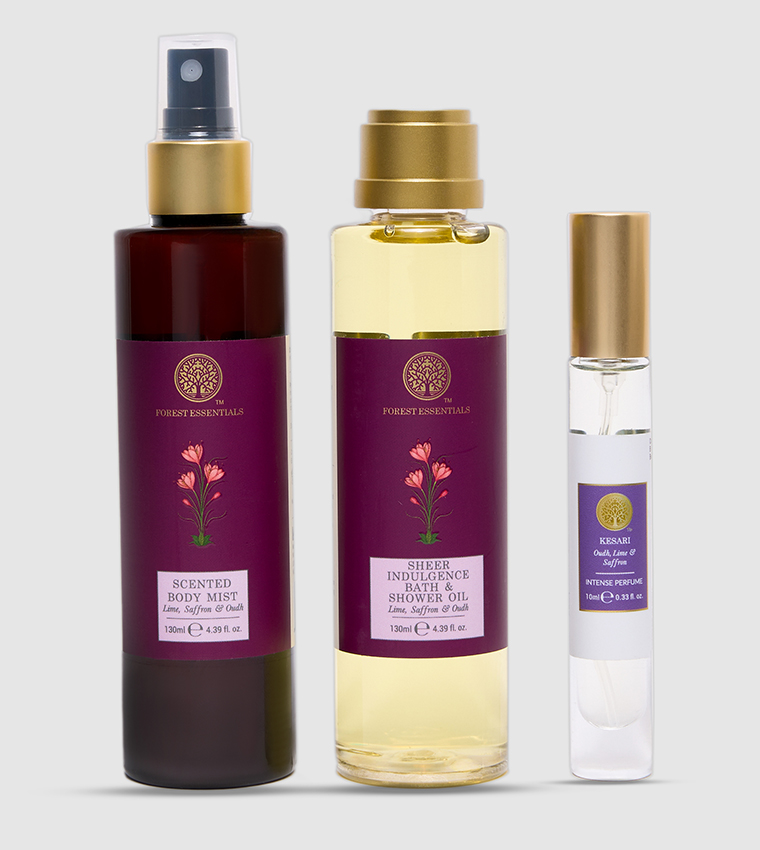 Fragrances & Body Care Gift Set (Body Mist 130ml/Perfume 10ml/Bath and Shower Oil 130ml)