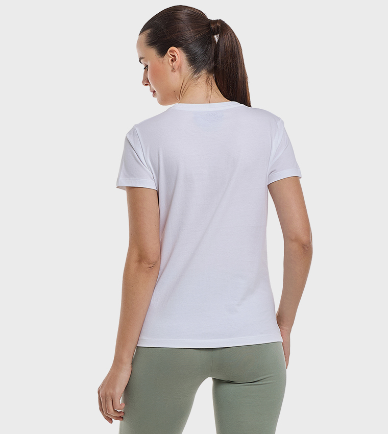 Graphic Print T-Shirt with Crew Neck