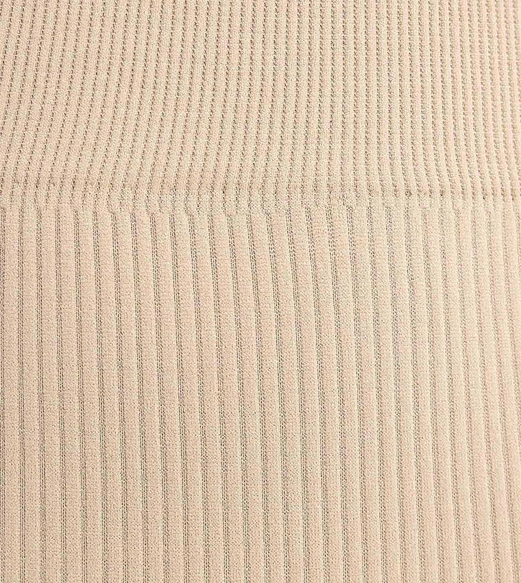 Ribbed Biker Shorts