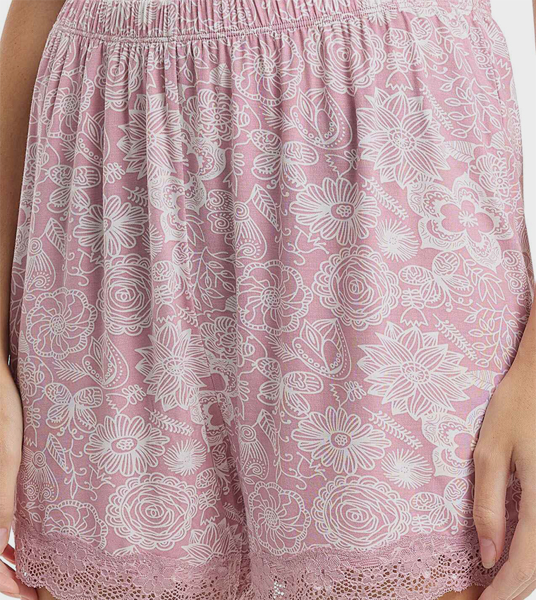 Printed Shorty Pyjama Set