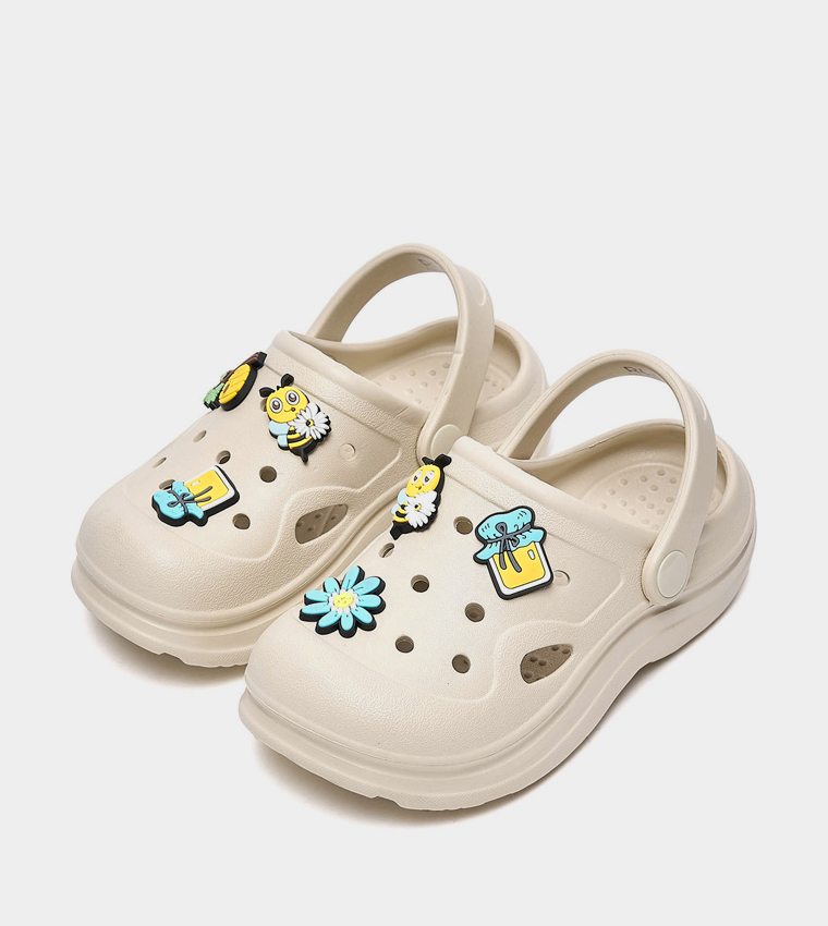 Jibbitz Detail Clogs