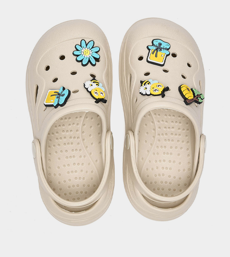 Jibbitz Detail Clogs