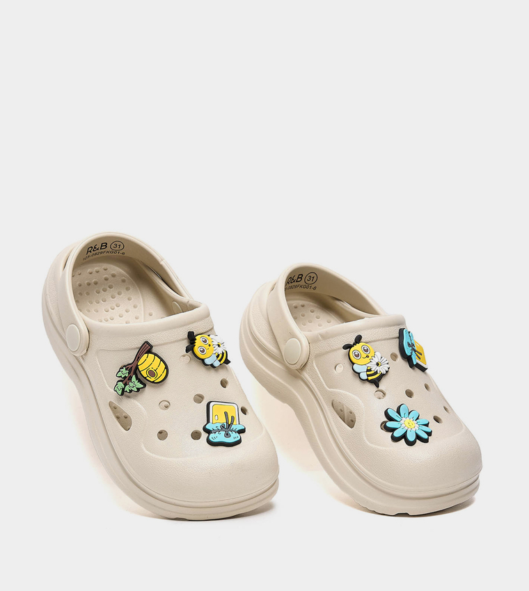 Jibbitz Detail Clogs