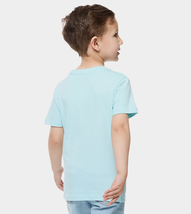 Printed T-Shirt With Crew Neck And Short Sleeves