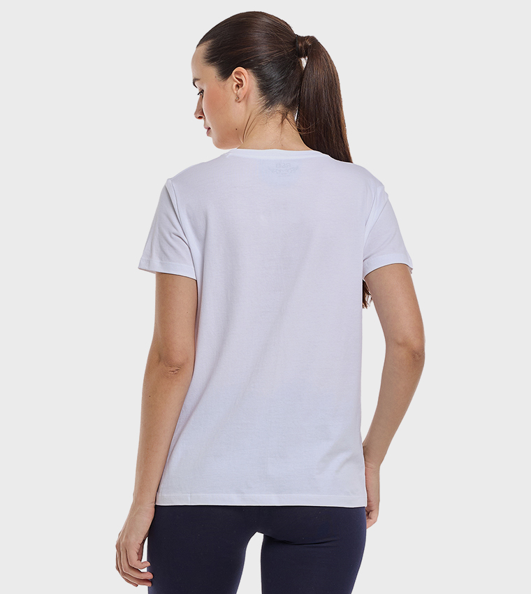 Graphic Print T-Shirt with Crew Neck